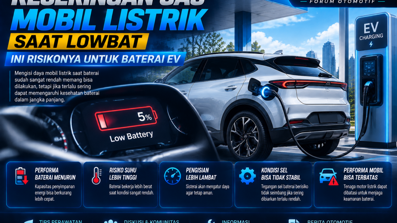 Efek sering cas mobil listrik saat baterai lowbat dan cara merawat baterai EV