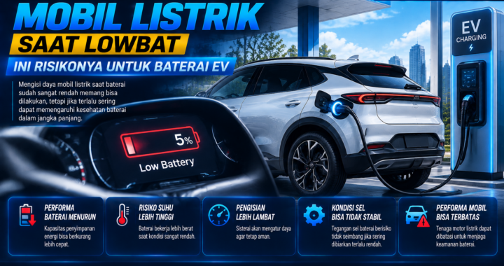 Efek sering cas mobil listrik saat baterai lowbat dan cara merawat baterai EV